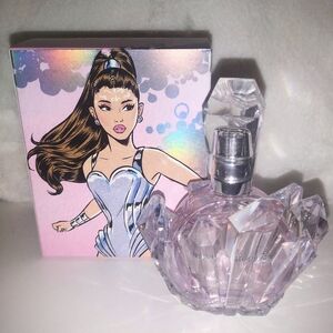 Ariana Grande R.E.M. Light Pink Faceted Crystal Perfume Bottle